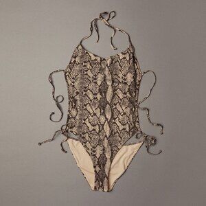 🍋3 for $20🍋 New H&M One-Piece Animal Print Swimsuit Size US 8